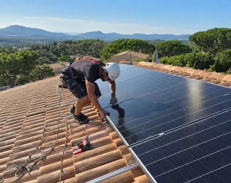 Installateur panneaux solaires Charnoz-sur-Ain — pose photovoltaïque sur toiture