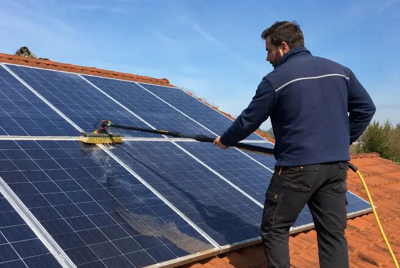 Nettoyage et entretien de panneaux solaires à Charnoz-sur-Ain